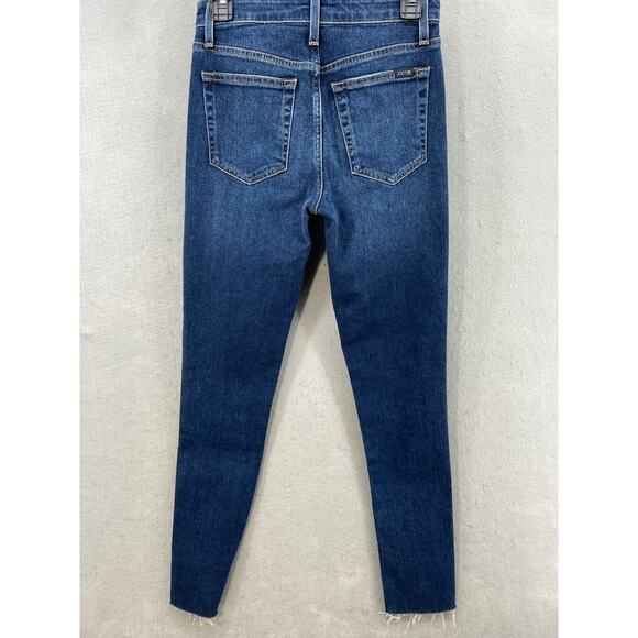 JOE'S JEANS Womens Sz 26 Blue High Rise Skinny Ankle Whiskers Amsterdam‎ - Picture 7 of 13